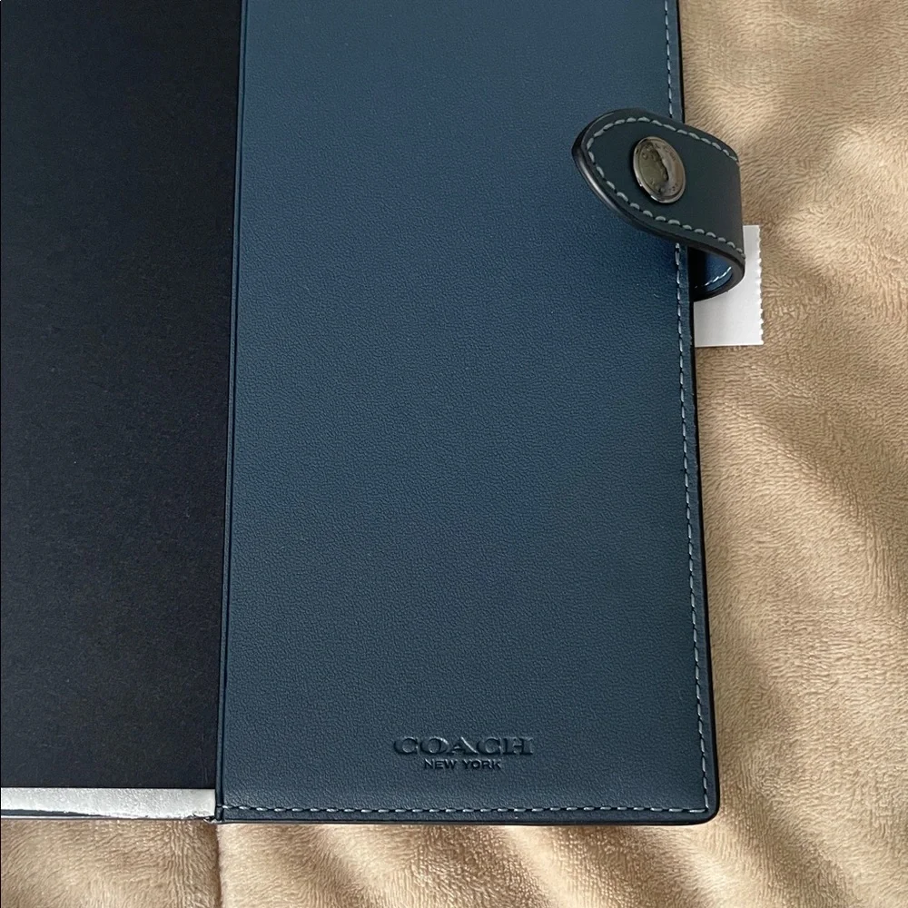 Coach Black Signature Notebook - Picture 7 of 7